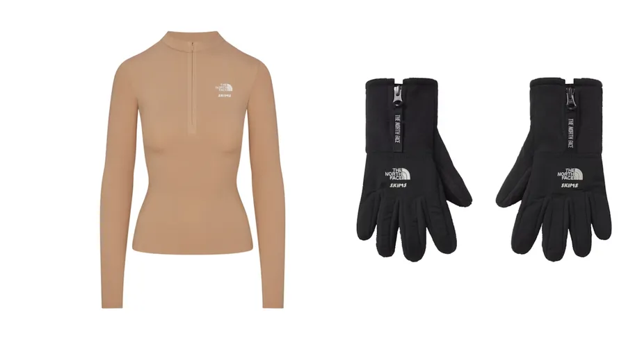 skims, the north face, moda 