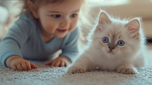 Pisicile sunt de patru ori mai rapide decât bebelușii la un capitol surprinzător, arată un nou studiu