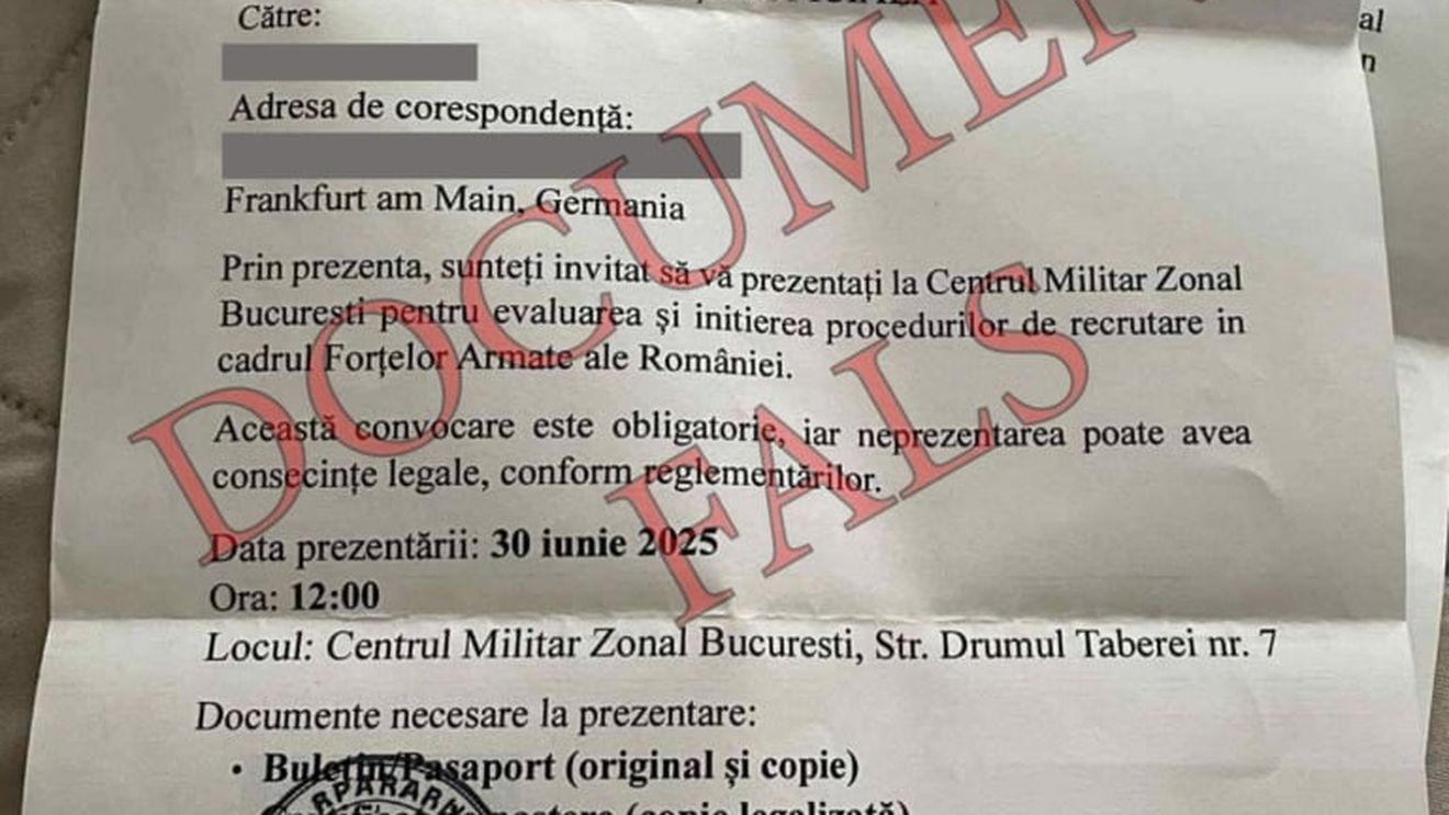 Ministrul Apărării: Îi anunţ de acum pe cei care vor mai vedea pe internet că îi cheamă cineva la oaste: nu-i cheamă nimeni / Nu intrăm în niciun război
