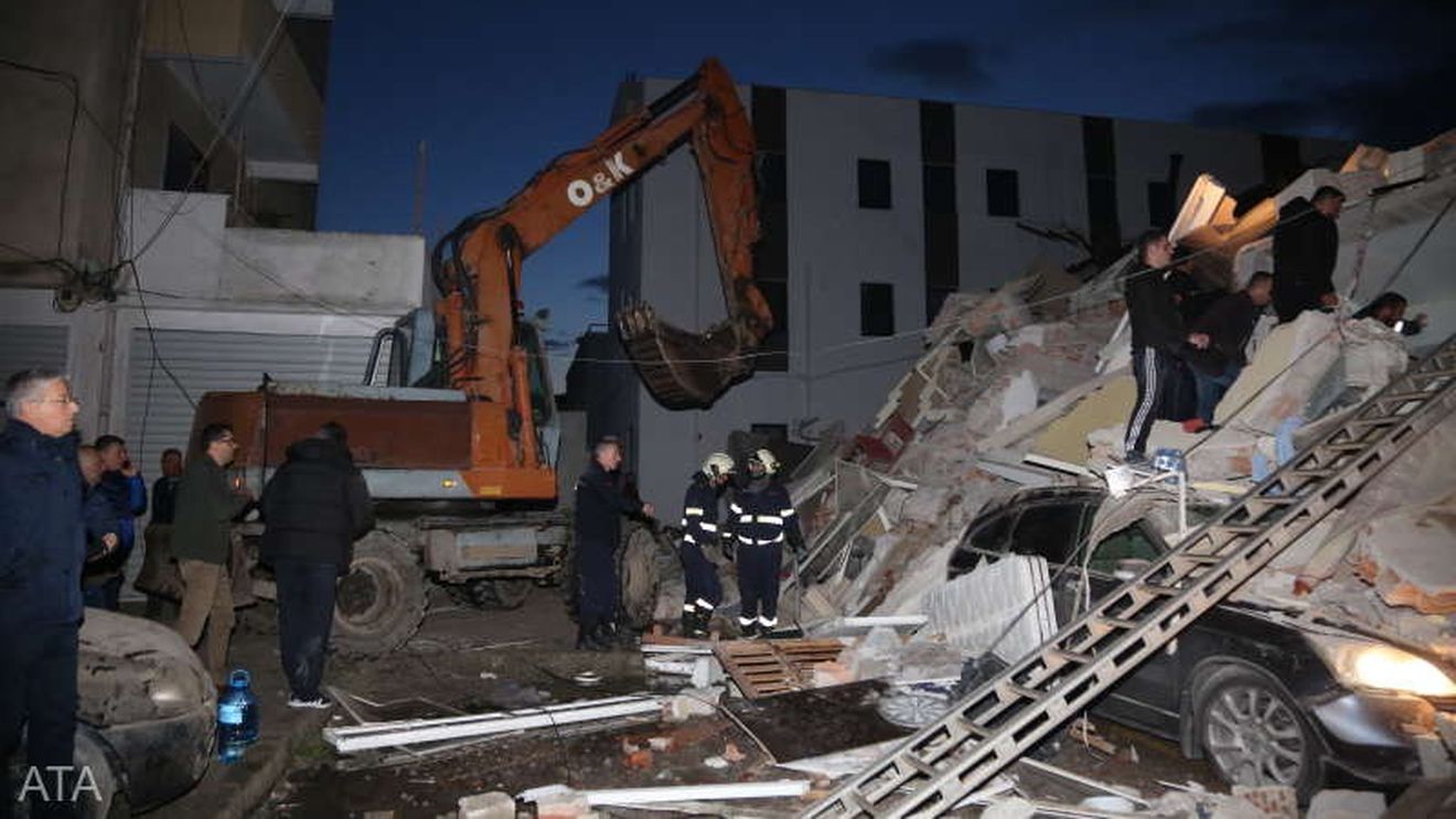 Bilanţul provizoriu în urma seismului violent din Albania a urcat la 25 de morţi și peste 600 de răniți / Miercuri, zi de doiu național