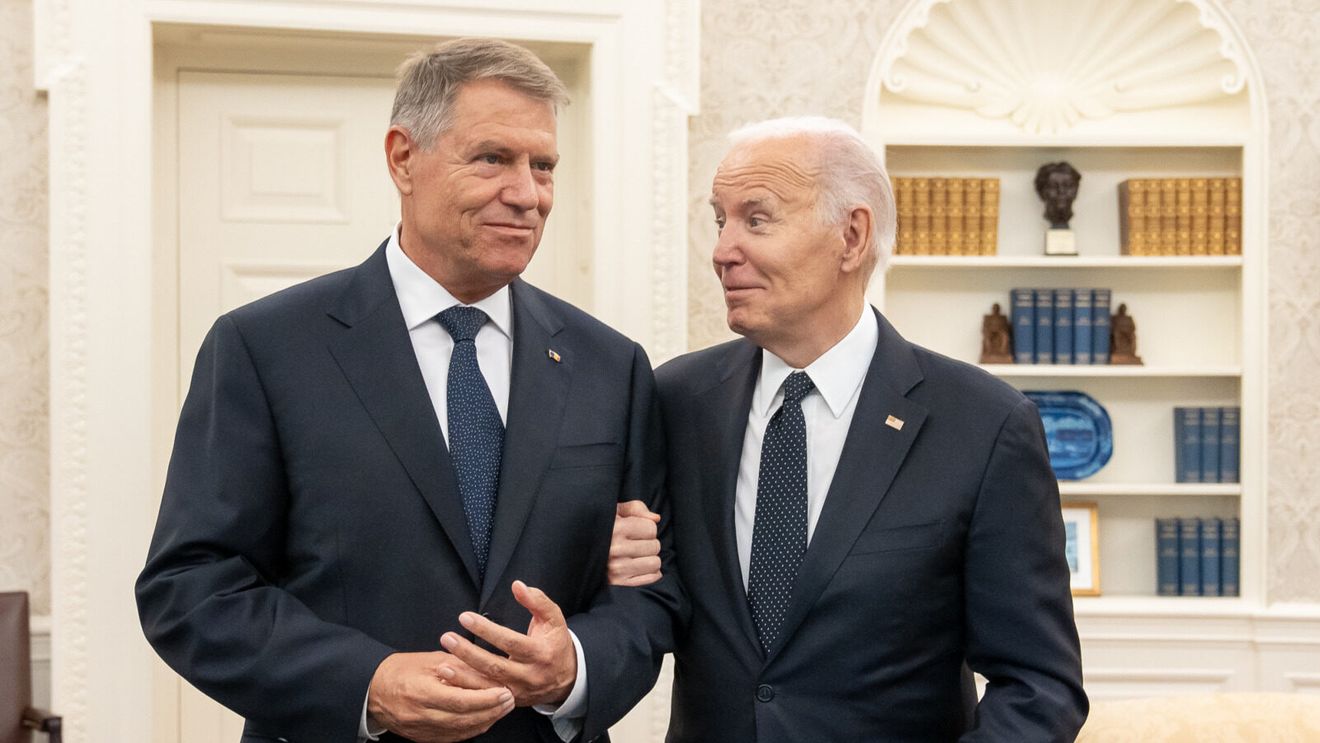 Președintele Iohannis, clarificări despre candidatura la șefia NATO după întâlnirea cu Joe Biden: "Împreună am decis să continuăm dialogul / Risc să nu existe consens și tocmai de aceea e foarte bine să fie doi candidați" / Despre sistemele Patriot pentru Ucraina: "Vom discuta în CSAT ce putem să oferim"