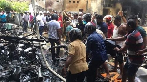 13 bărbaţi arestaţi în urma atentatelor din Sri Lanka