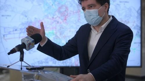 Nicușor Dan anunță că a găsit o soluție alternativă, după ce Consiliul General a respins rectificarea bugetară referitoare la absorbția primei tranşe de 260 milioane de lei din fonduri europene, în cazul contractului de achiziţionare a 100 de tramvaie