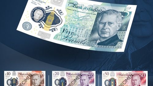 Primele bancnote cu chipul Regelui Charles, dezvăluite de Banca Angliei / Când vor intra în circulație