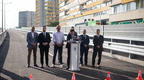 VIDEO Nicușor Dan, Radu Mihaiu și viceprimarii Bucureștiului au insistat pe alianța PNL-USR-PMP în discursurile de la inaugurarea pasajului Doamna Ghica/ Primarul Sectorului 2 i-a cerut lui Dan să finalizeze mai repede studiile pentru tramvai