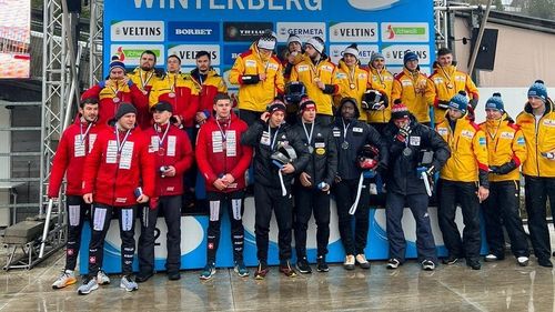 Echipajul de bob 4 persoane al României a obținut argintul la Winterberg, în Cupa Europei