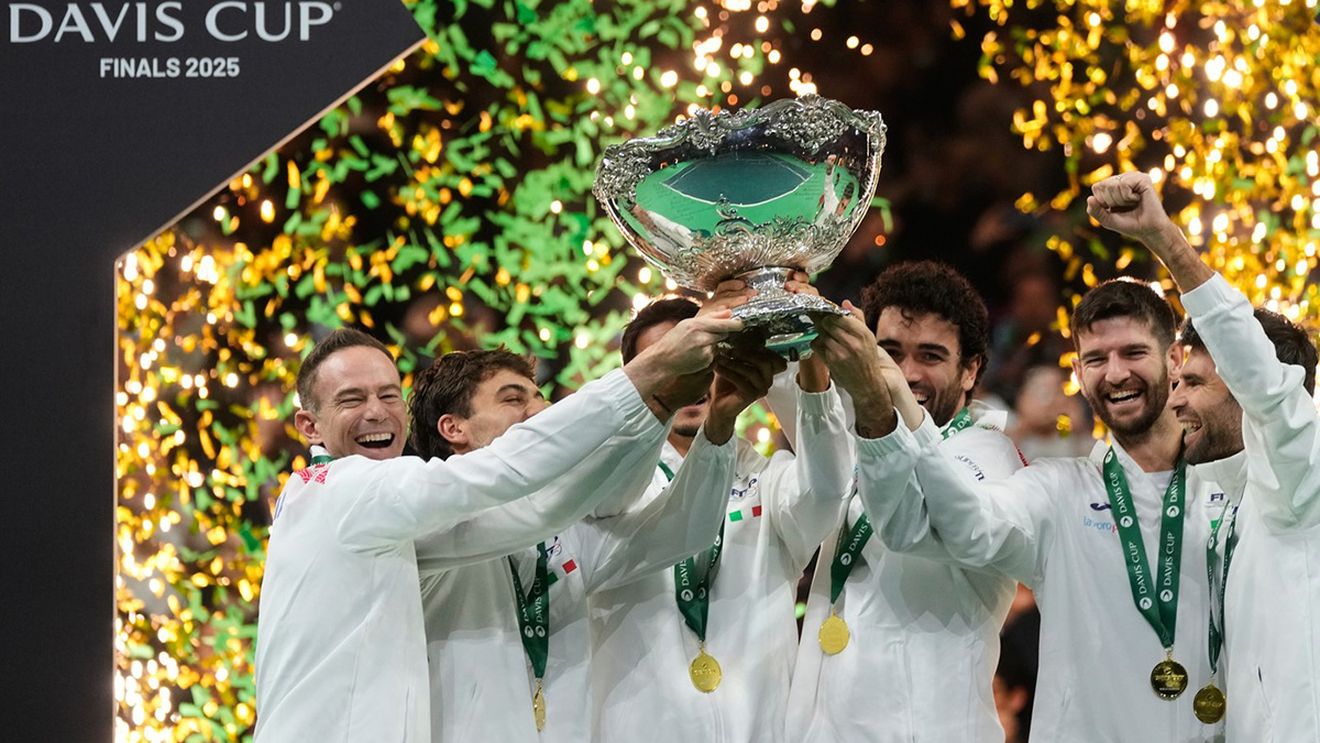 Italia câștigă al treilea an consecutiv Cupa Davis