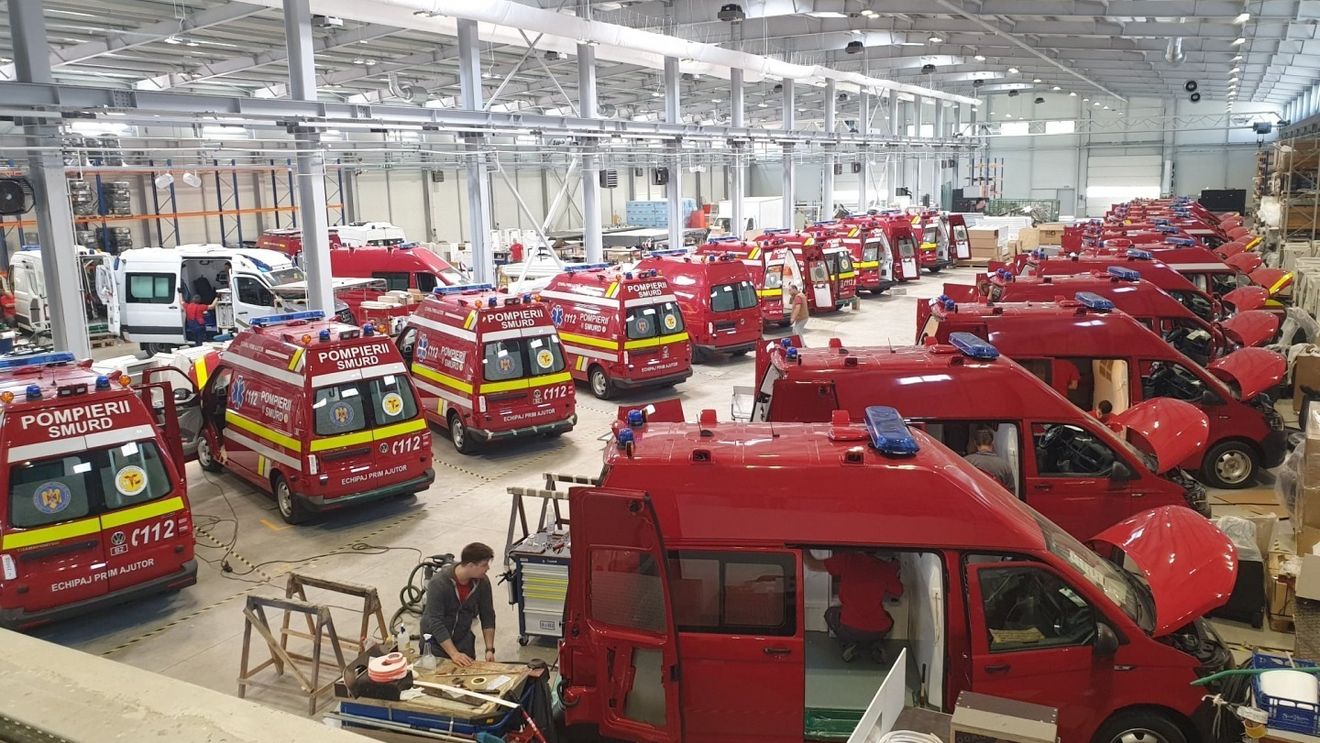 Investiție majoră în Aiud. Cel mai mare producător est-european de ambulanțe deschide o nouă unitate de producție în România în care va angaja 40 de persoane
