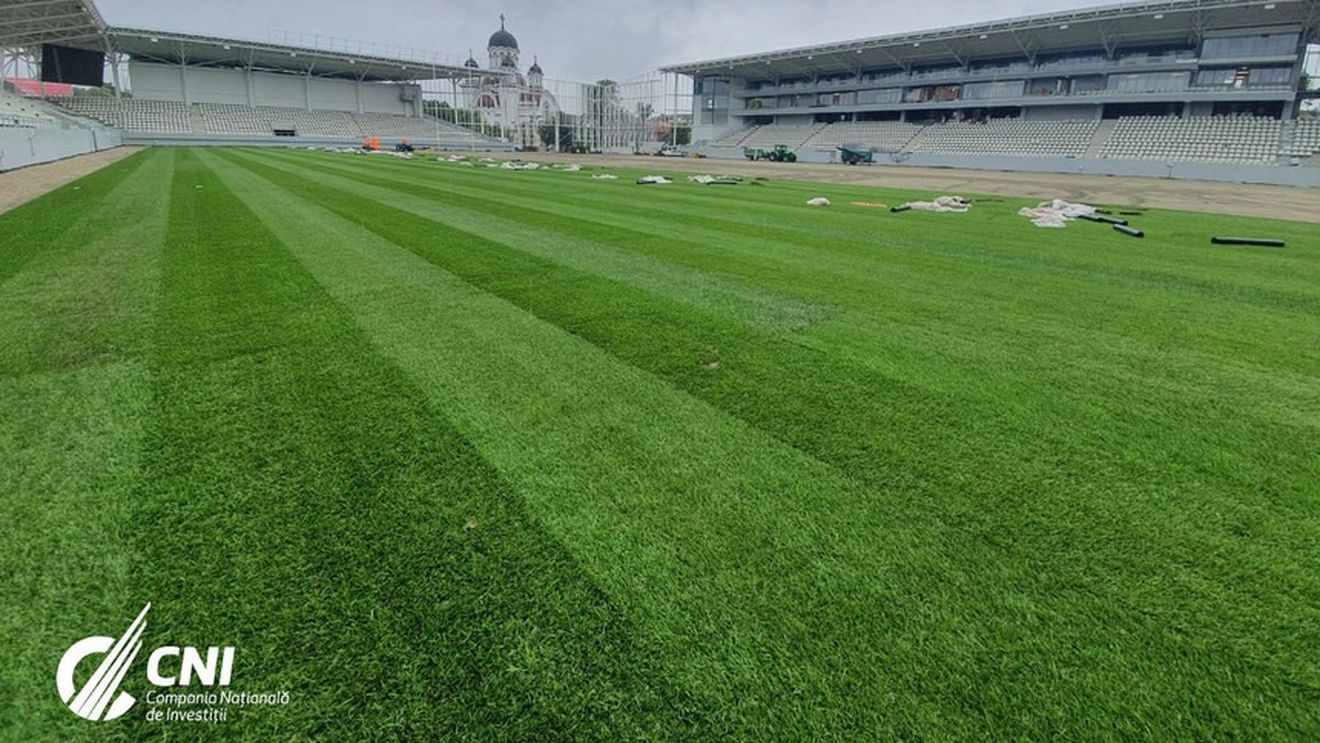 CNI: Stadionul Arcul de Triumf este finalizat în proporție de 90%