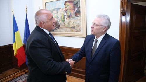 Boiko Borisov, în timpul întâlnirii cu Cristian Diaconescu: Sofia și București sunt esențiale pentru stabilitatea în regiune