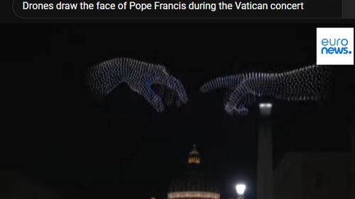 Mii de persoane participă la concertul de la Vatican cu Bocelli și Pharrell Williams, urmat de un spectacol surpriză cu drone