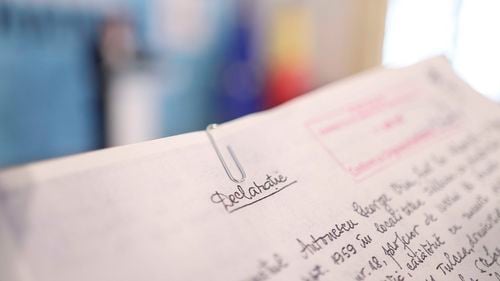 FOTO/DOC Cum arată declarația dată de Crin Antonescu la Securitate