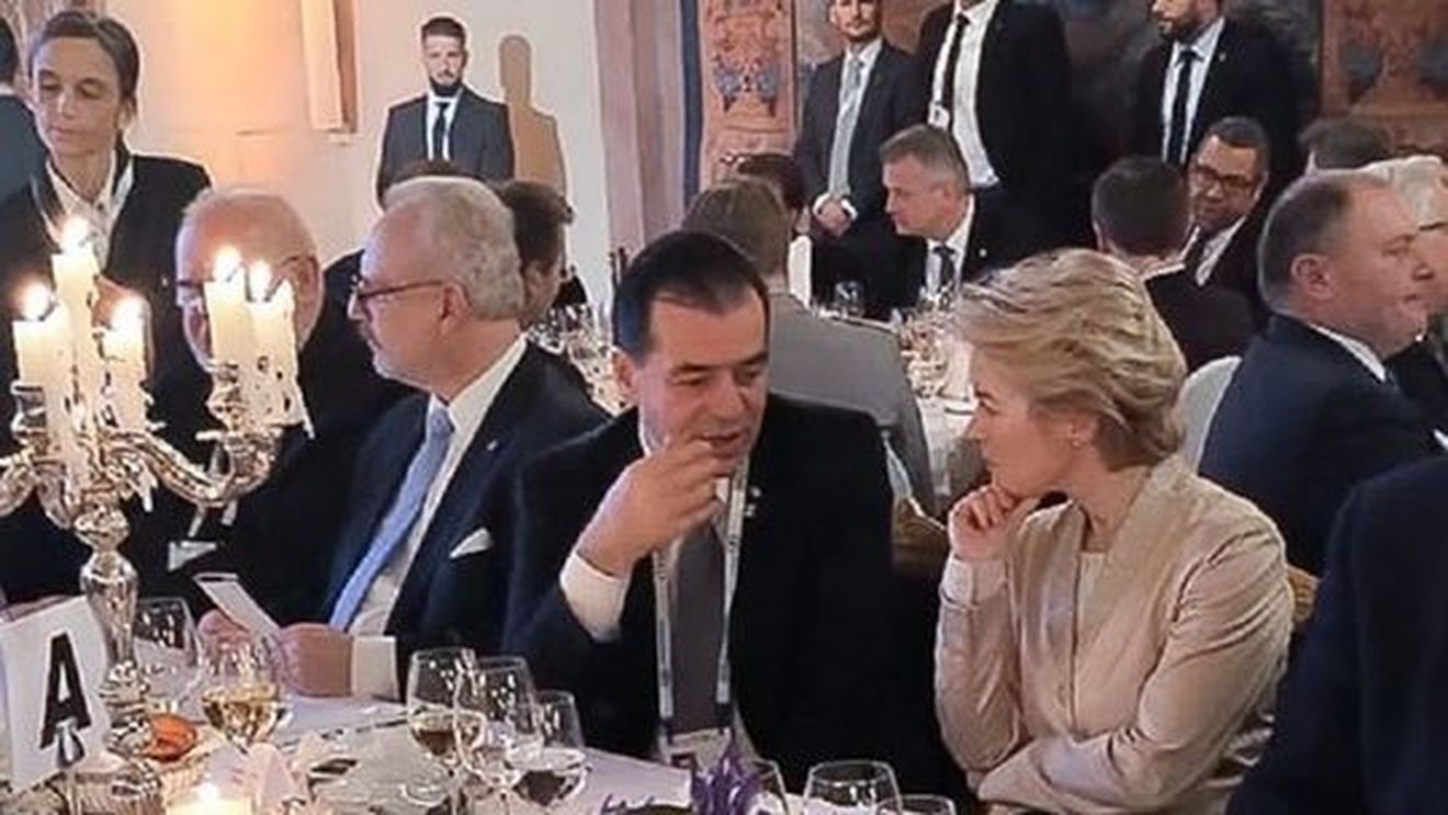Orban a participat la "European Dinner", alături de Ursula von der Leyen, preşedintele Comisiei Europene