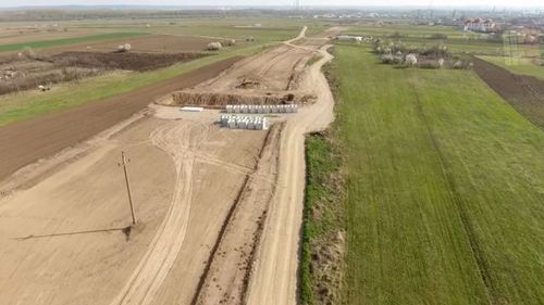 VIDEO Imagini spectaculoase cu drumul expres care ajunge direct la graniţa cu Bulgaria