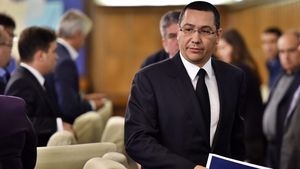 Fiica lui Victor Ponta, Irina, a ajuns vineri în țară, cu un zbor comercial