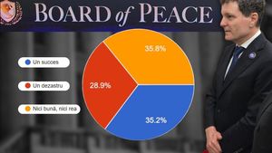 Rezultate sondaj G4Media: Păreri împărțite în privința participării președintelui Nicușor Dan la Consiliul pentru Pace inițiat de Donald Trump / 35% din cei aproape 6500 de cititori care au răspuns consideră că a fost un succes