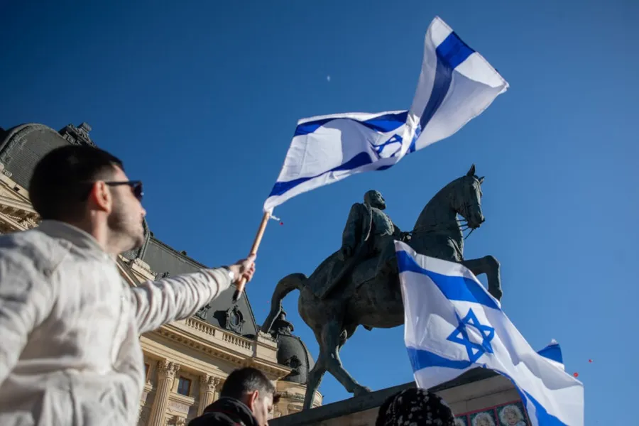 protest Ambasada Israel, razboi Israel Hamas