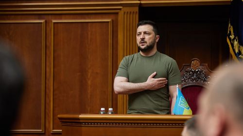 Zelenski a jurat să preia controlul asupra zonelor din sudul Ucrainei aflate sub ocupaţia trupelor ruse