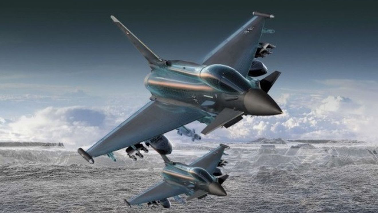 Două avioane de vânătoare Eurofighter s-au ciocnit în Germania