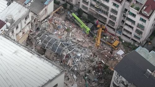 17 persoane au murit după ce un hotel s-a prăbușit în orașul Suzhou, din estul Chinei. Anchetă preliminară: proprietarul a modificat structura clădirii