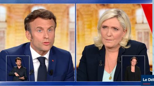 ANALIZĂ Dezbaterea televizată decisivă din Franța: Emmanuel Macron a contrat-o pe Marine Le Pen pe tema împrumutului din Rusia. Confruntare pe tema ecologiei: ”climato-sceptică” vs. ”climato-ipocrit”