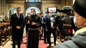 Peter Szijjarto, ministrul de Externe al Ungariei, în vizită electorală în Transilvania