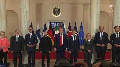 Ce a rămas după întâlnirea liderilor europeni cu Trump, la Casa Albă: ”Fără armistițiu” / SUA vor ”colabora la conţinutul garanţiilor de securitate pentru Ucraina” / Moment de pauză pentru ca Trump să vorbească la telefon cu Putin
