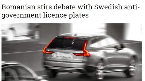 Presa suedeză despre scandalul numărului anti-PSD: Poliția română a avut dificultăți în explicarea sancțiunilor