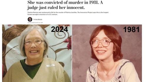 O femeie a fost eliberată după 43 de ani de închisoare pentru o crimă pe care nu a comis-o / A executat cea mai lungă condamnare nedreaptă de către o femeie din istoria SUA