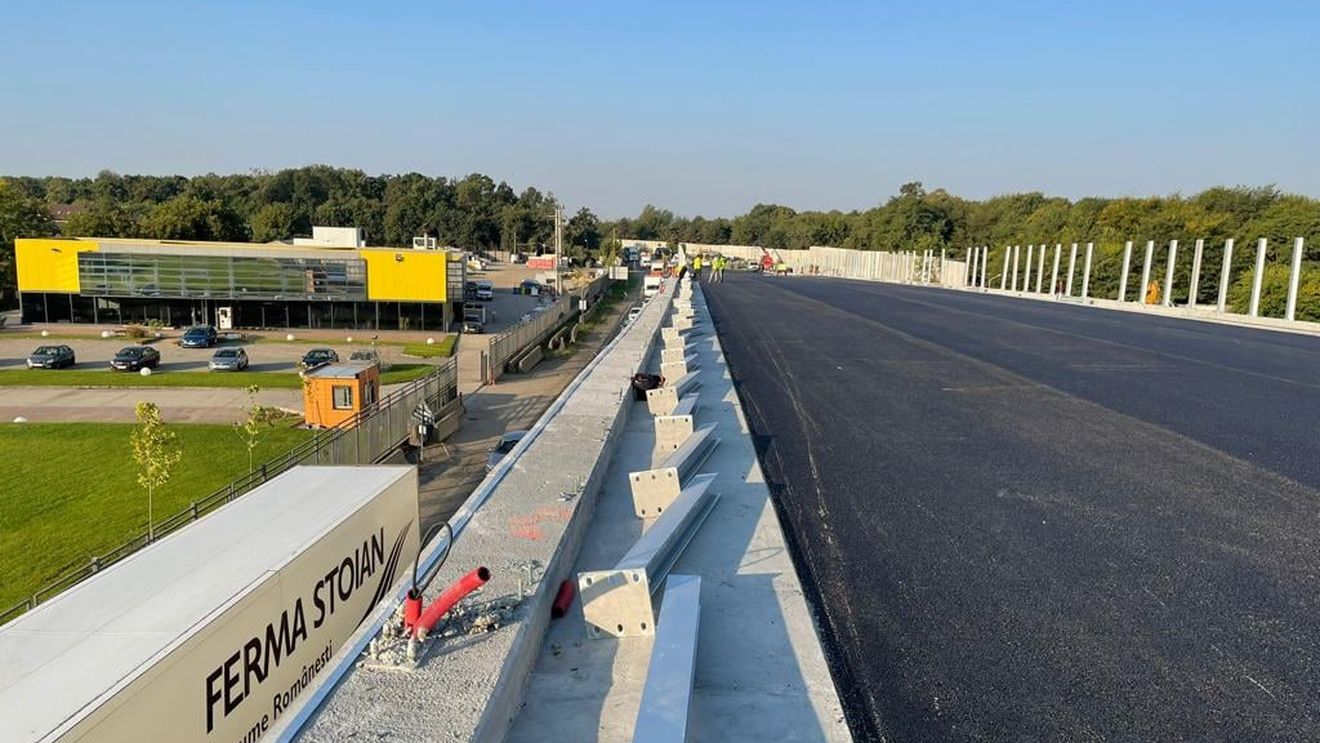 Prima inaugurare de anul acesta: Pasajul de la Mogoşoaia de pe Centura Capitalei va fi deschis circulaţiei joi, pe 30 septembrie. Lucrările se termină cu şase luni mai devreme faţă de termenul din contract