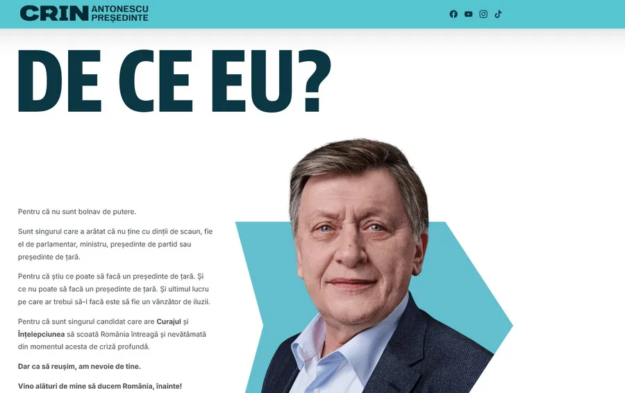 crin antonescu de ce eu