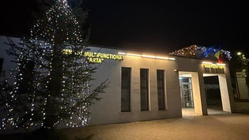 Un brad de Crăciun amplasat într-un cartier din Suceava a fost demontat, după ce fusese ornat, iar luminiţele puse în funcţiune / Autoritățile și-au dat seama că bradul risca să cadă peste trecători