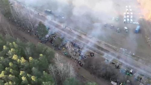 Poliția germană: Peste 100 de migranți ilegali ajung zilnic în Germania dinspre Belarus