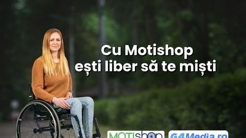 Independent și energic în scaun rulant? Motishop îți arată că se poate