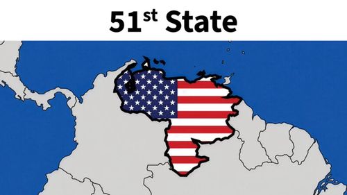 Trump publică o imagine cu Venezuela drept „al 51-lea stat” american