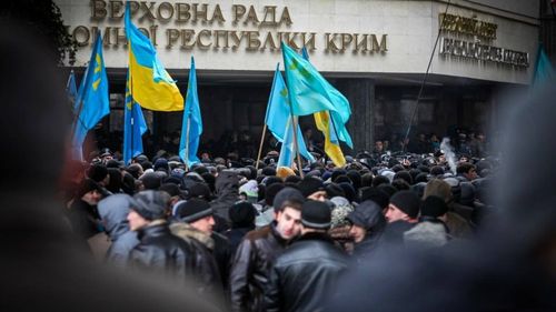 Zelenski: 9 ani de când agresiunea rusă a început în Crimeea. Prin returnarea Crimeei vom restabili pacea