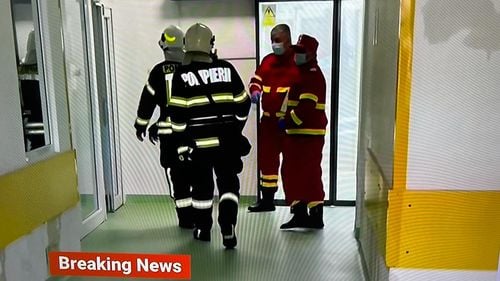 Alertă falsă de incendiu la Spitalul Județean din Timișoara, zeci de pompieri fiind solicitați să intervină / Un angajat ar fi utilizat un prăjitor de pâine