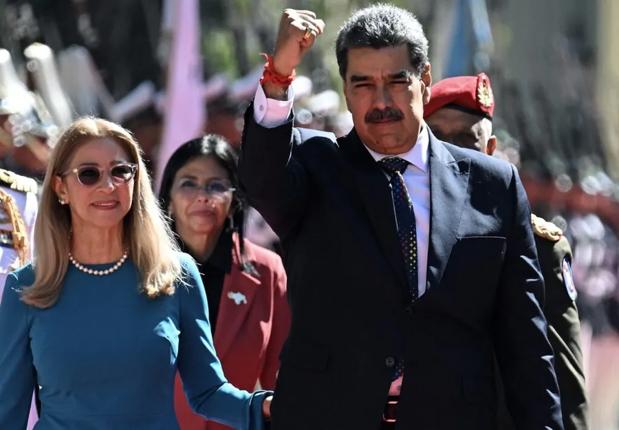 Nicolas Maduro și soția sa