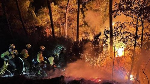 Spania: Primul mare incendiu de vegetație din acest an a distrus 3.000 de hectare și a obligat 1.500 de oameni să își abandoneze casele