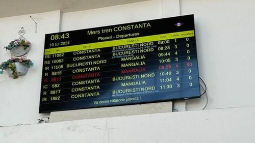 Modificări temporare în circulaţia trenurilor în urma unor lucrări la infrastructura feroviară din Ungaria