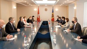 Maia Sandu a discutat cu ministrul Afacerilor Externe al Poloniei, Zbigniew Rau, preşedinte în exerciţiu al OSCE