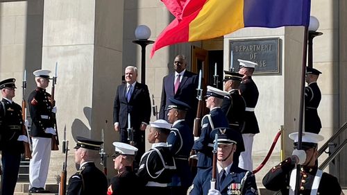 Angel Tîlvăr s-a întâlnit cu șeful Pentagonului, Lloyd Austin/ Ministrul român al Apărării: "Credem că este nevoie urgentă de o strategie cuprinzătoare, multi-domeniu, pentru Marea Neagră, sub coordonarea SUA"