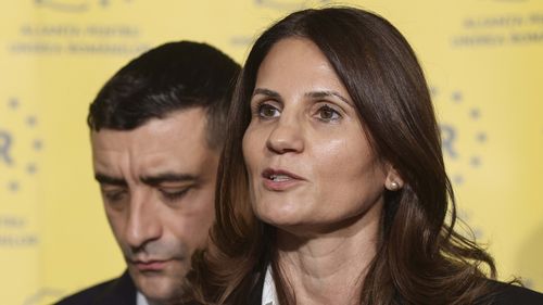 Anca Alexandrescu, la ieșirea de la urne: "Este un dar ceea ce am primit în această perioadă. Este experienţa vieţii mele de până acum"