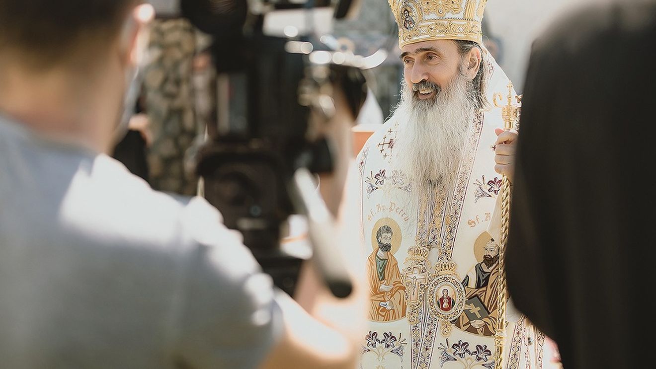 VIDEO IPS Teodosie a apărut într-un clip de prezentare a unui local de parastase/ Arhiepiscopia Tomisului: Nu poate fi vorba de o reclamă comercială