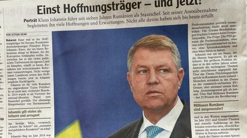 Portret critic făcut președintelui Klaus Iohannis de o publicație germană: Nu reușește să impună în România reformele profunde