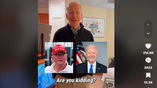 Echipa de campanie Biden a deschis cont oficial pe TikTok / Mai multe state americane au interzis utilizarea aplicaţiei pe dispozitive oficiale ale guvernului