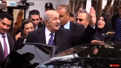 Preşedintele algerian, Abdelmadjid Tebboune, reales cu aproape 95% din voturi