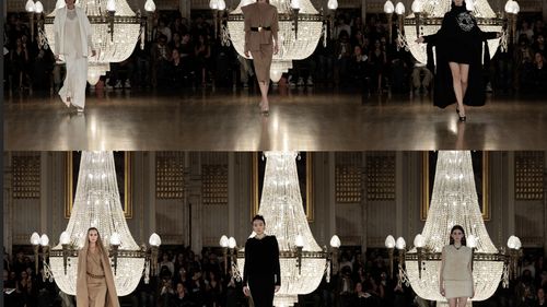 EXCLUSIV Anne Cashmere propune un joc între alb, negru și camel, dar rămâne fidelă unei estetici sobre la London Fashion Week