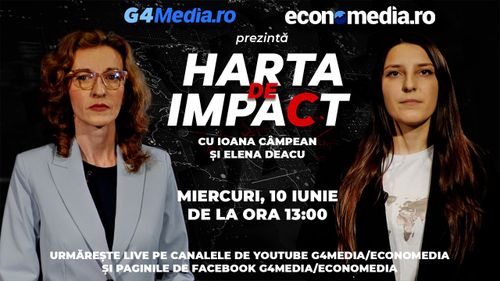 G4Media și Economedia lansează emisiunea „Harta de impact”, miercuri 10 iunie de la ora 13.00