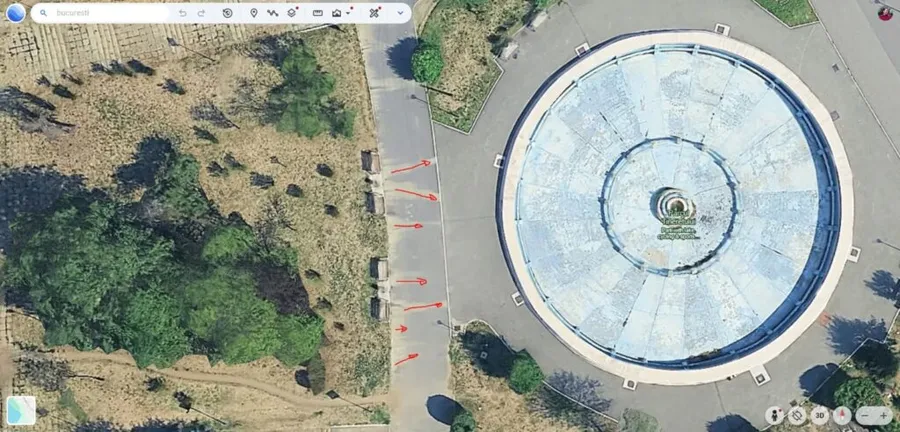 Parcul Tineretului, gradina de ploaie